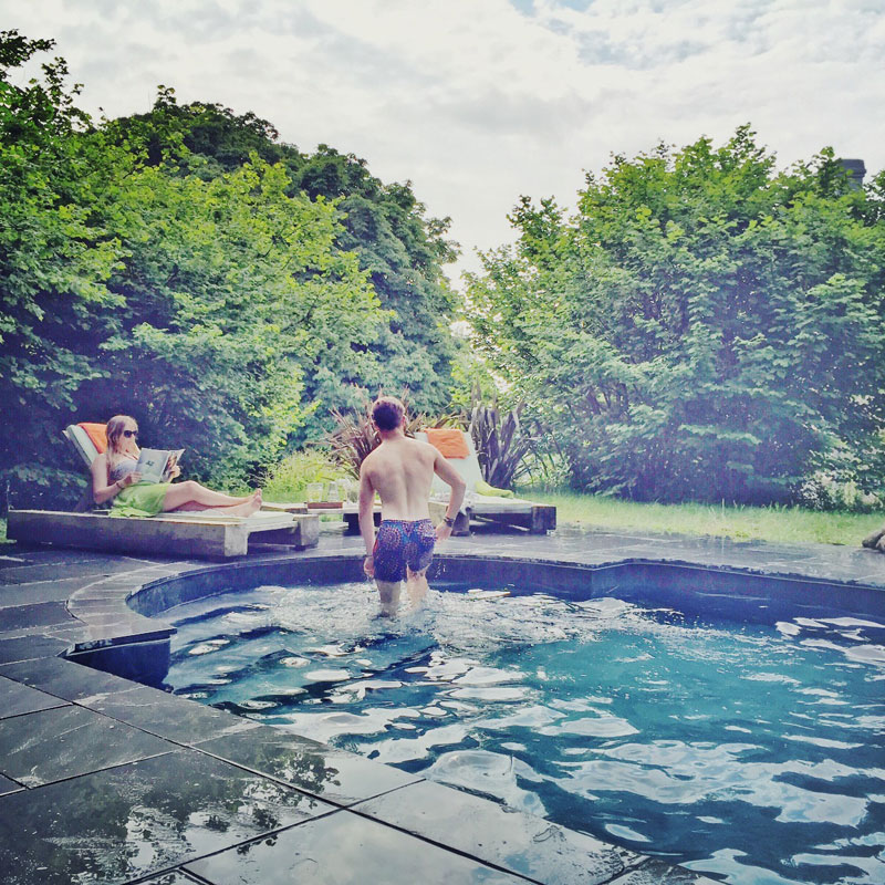 The Pool at ANRÁN Manor
