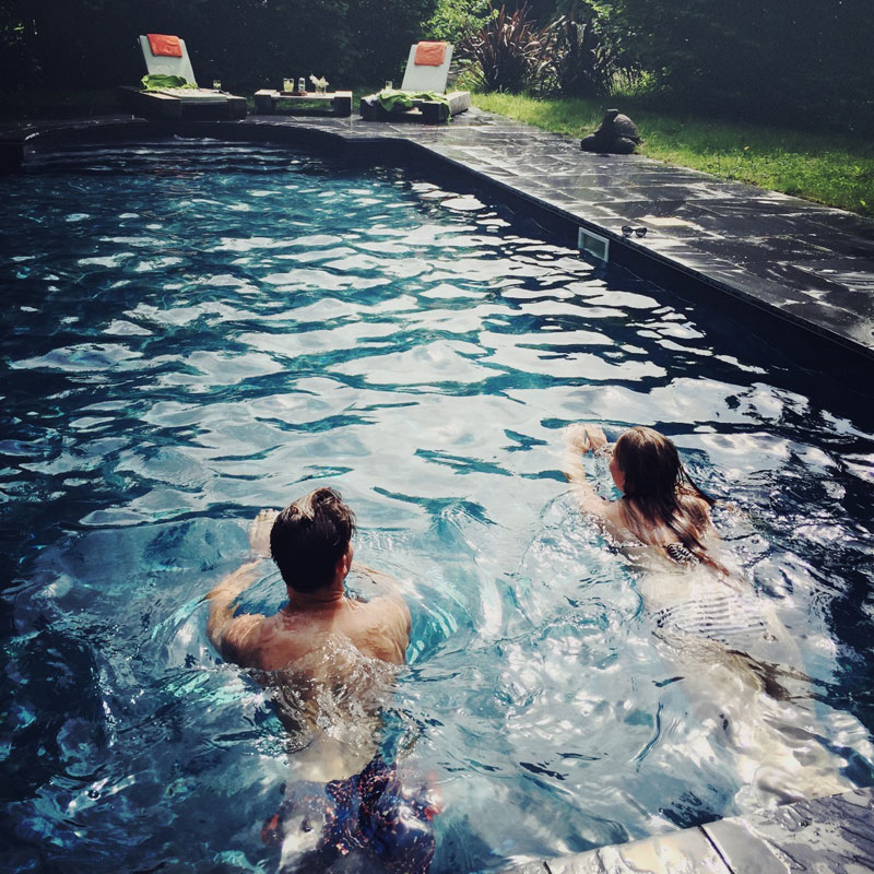 The Pool at ANRÁN Manor