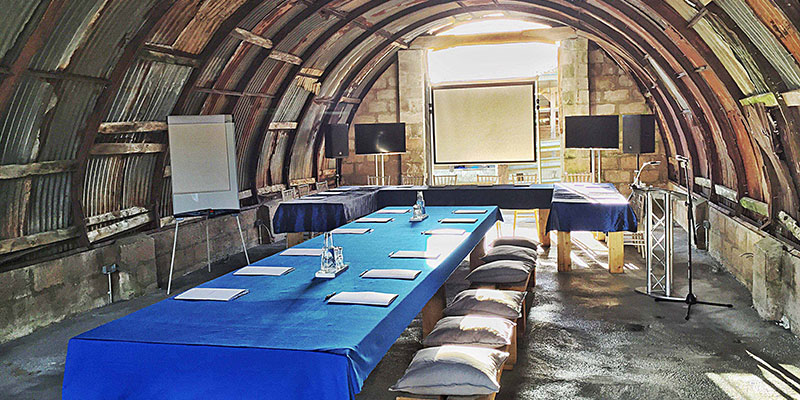 Meetings in The Hut at ANRÁN