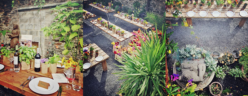 Alice and Edward's wedding at ANRÁN, Devon