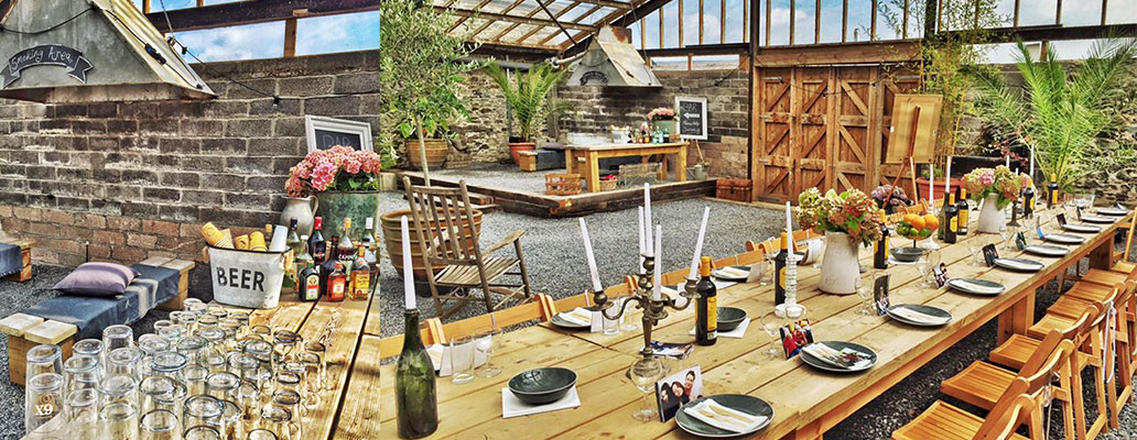 Brooke and Pete's wedding at ANRÁN, Devon