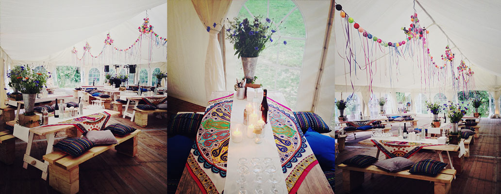 Christina and Chrysanthos's Party by the lake at ANRÁN