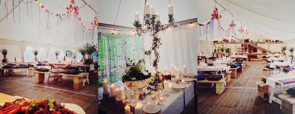 Christina and Chrysanthos's Party by the lake at ANRÁN