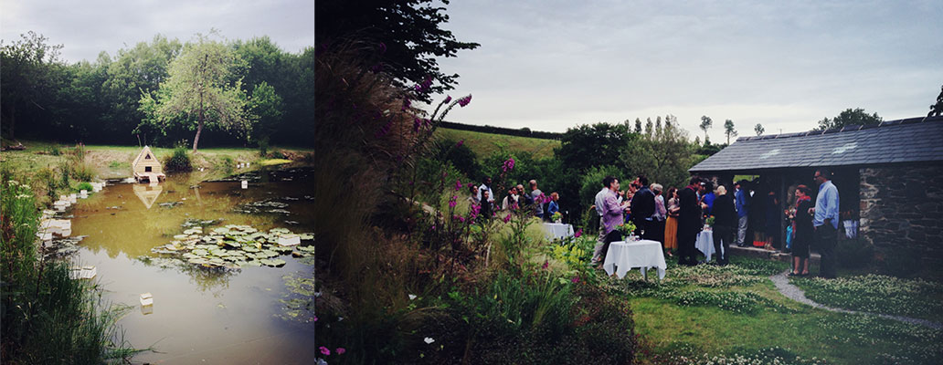 Christina and Chrysanthos's Party by the lake at ANRÁN