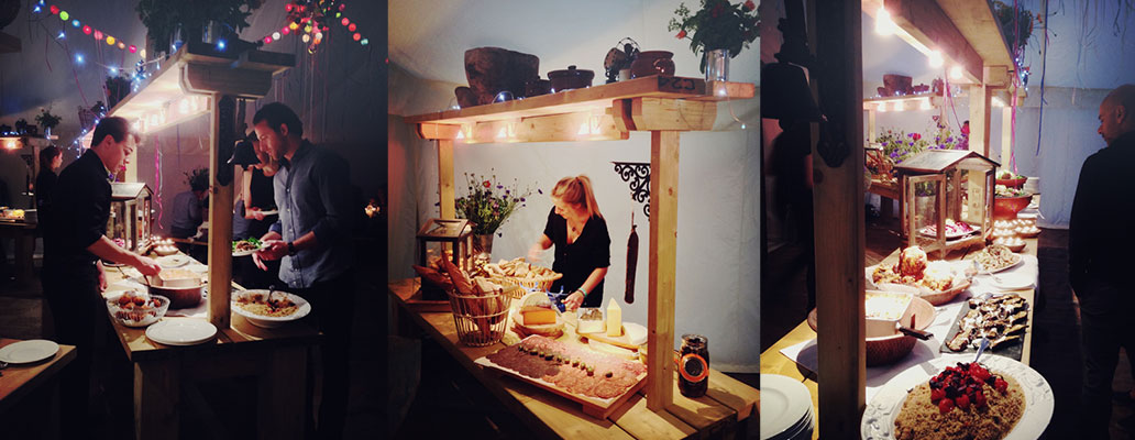 Christina and Chrysanthos's Party by the lake at ANRÁN