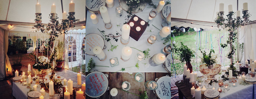 Christina and Chrysanthos's Party by the lake at ANRÁN