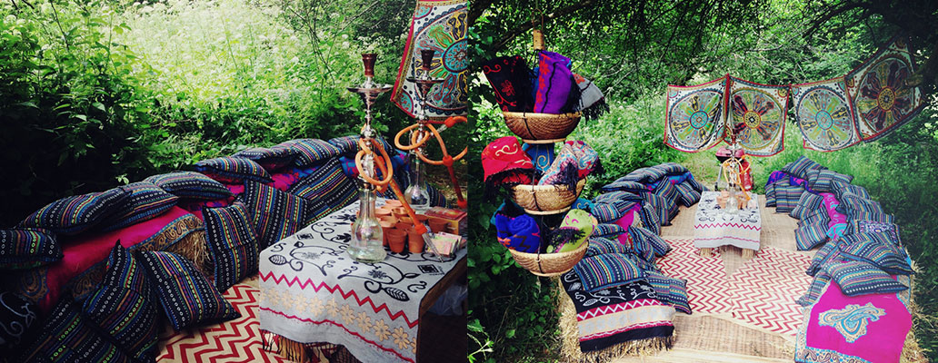 Christina and Chrysanthos's Party by the lake at ANRÁN