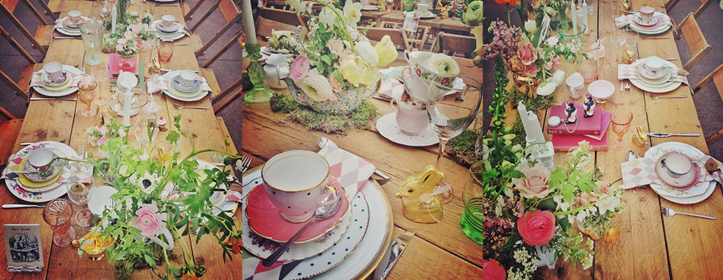 Nancy & Howard's 'Alice in Wonderland' wedding at ANRÁN, Devon