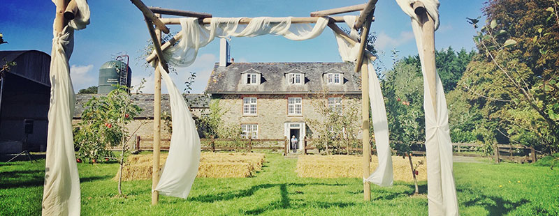 Tim and Falicity's wedding at ANRÁN, Devon